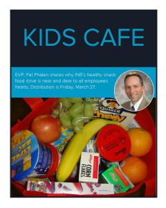 Kids Cafe distribution - blog