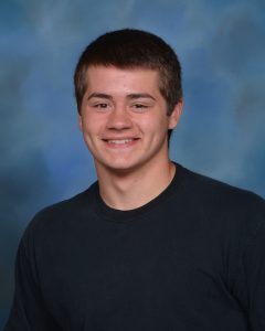 Hunter Ritter, student of the month