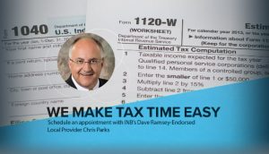 Christopher M. Parks, tax season, 