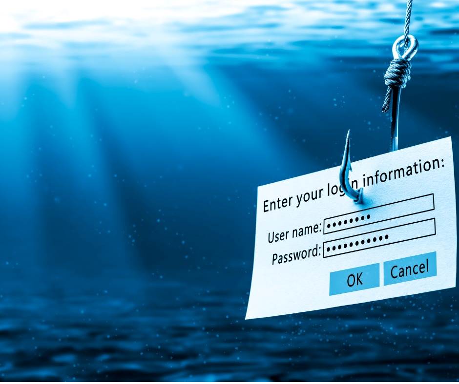 A hook with your info as bait