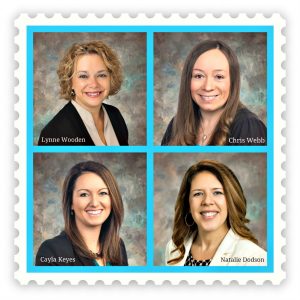 Lynne Wooden, Chris Webb, Cayla Keyes, Natalie Dodson