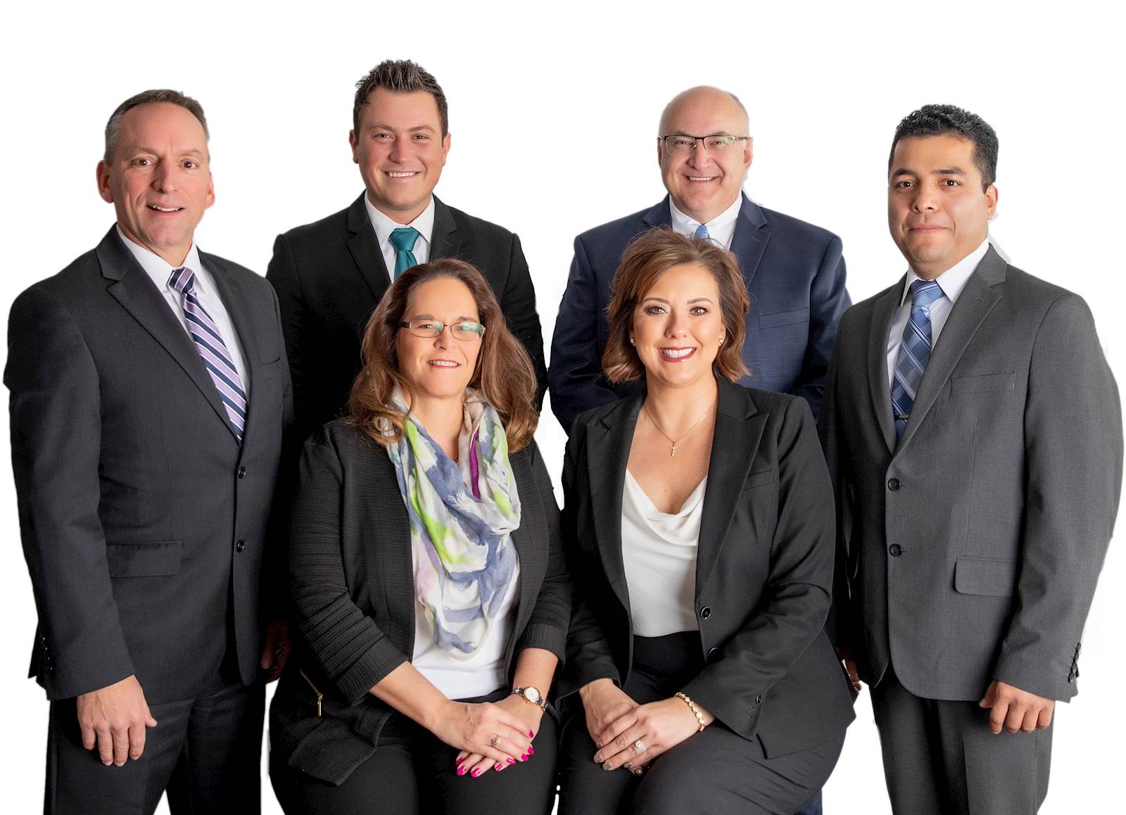 Group photo of the wealth team