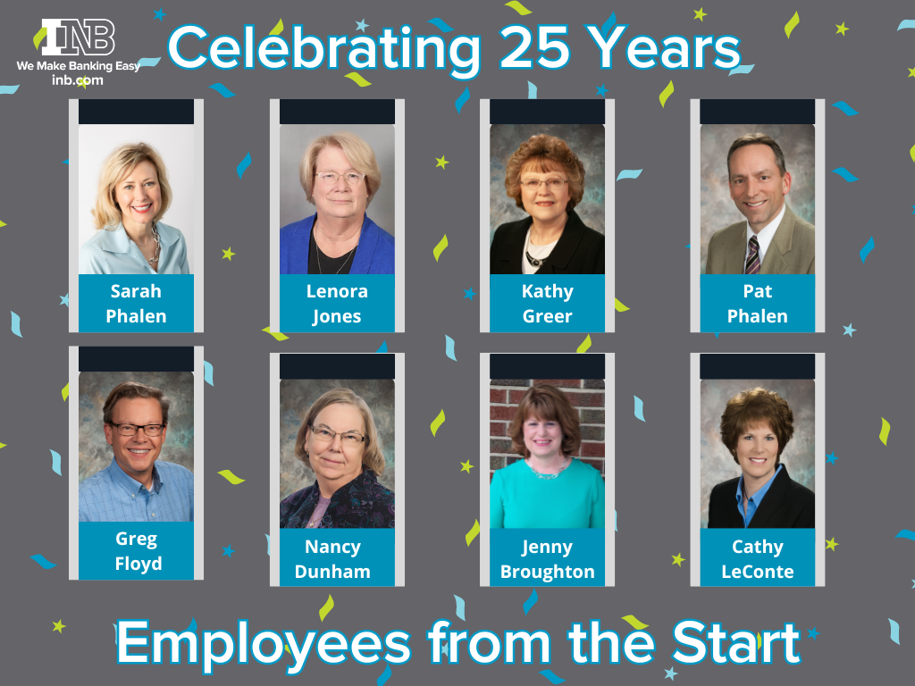 INB 25 Year Employees