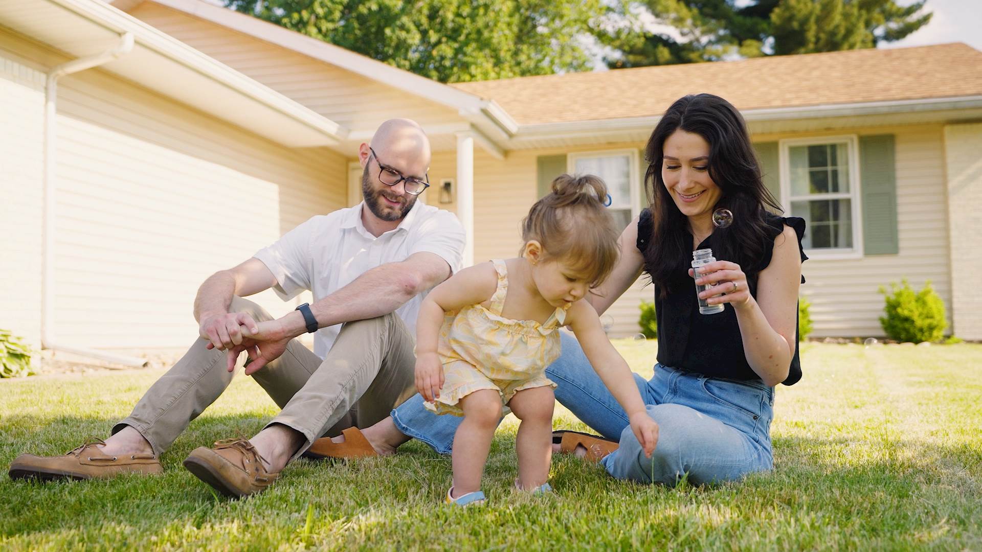 Nick and his family