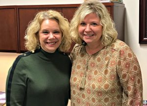 Lynne Wooden and Gina Burlingham 2018