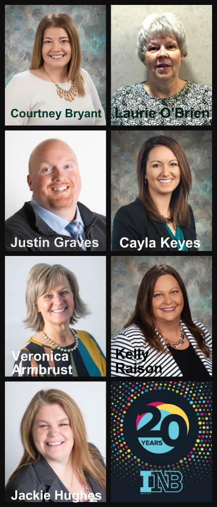 Seven employee photos