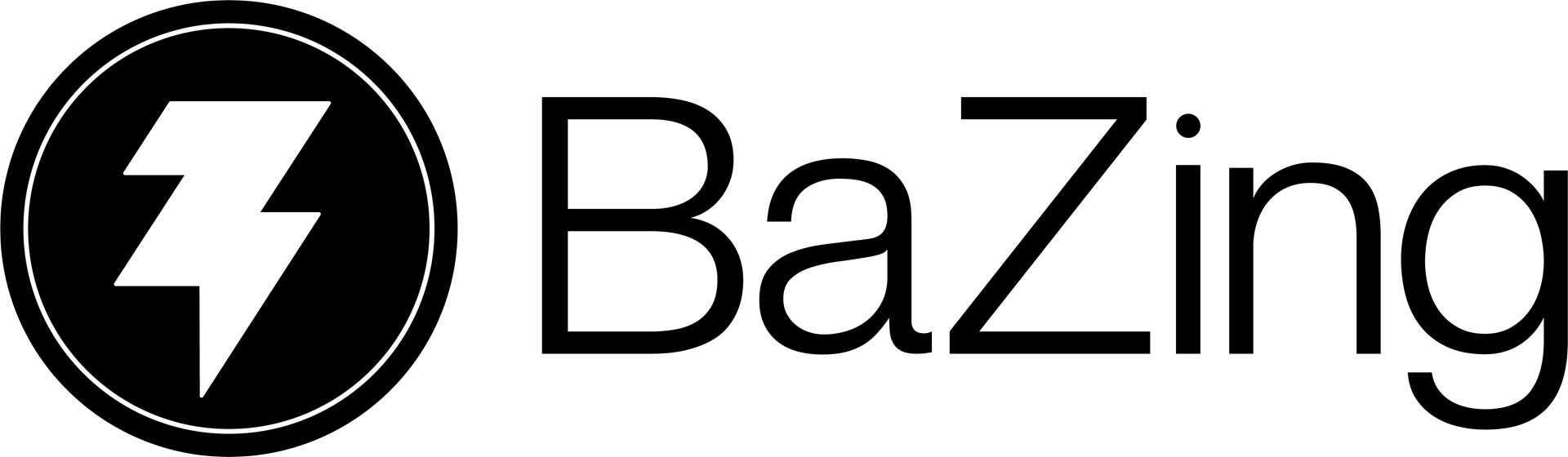 Bazing logo