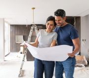 couple renovate home