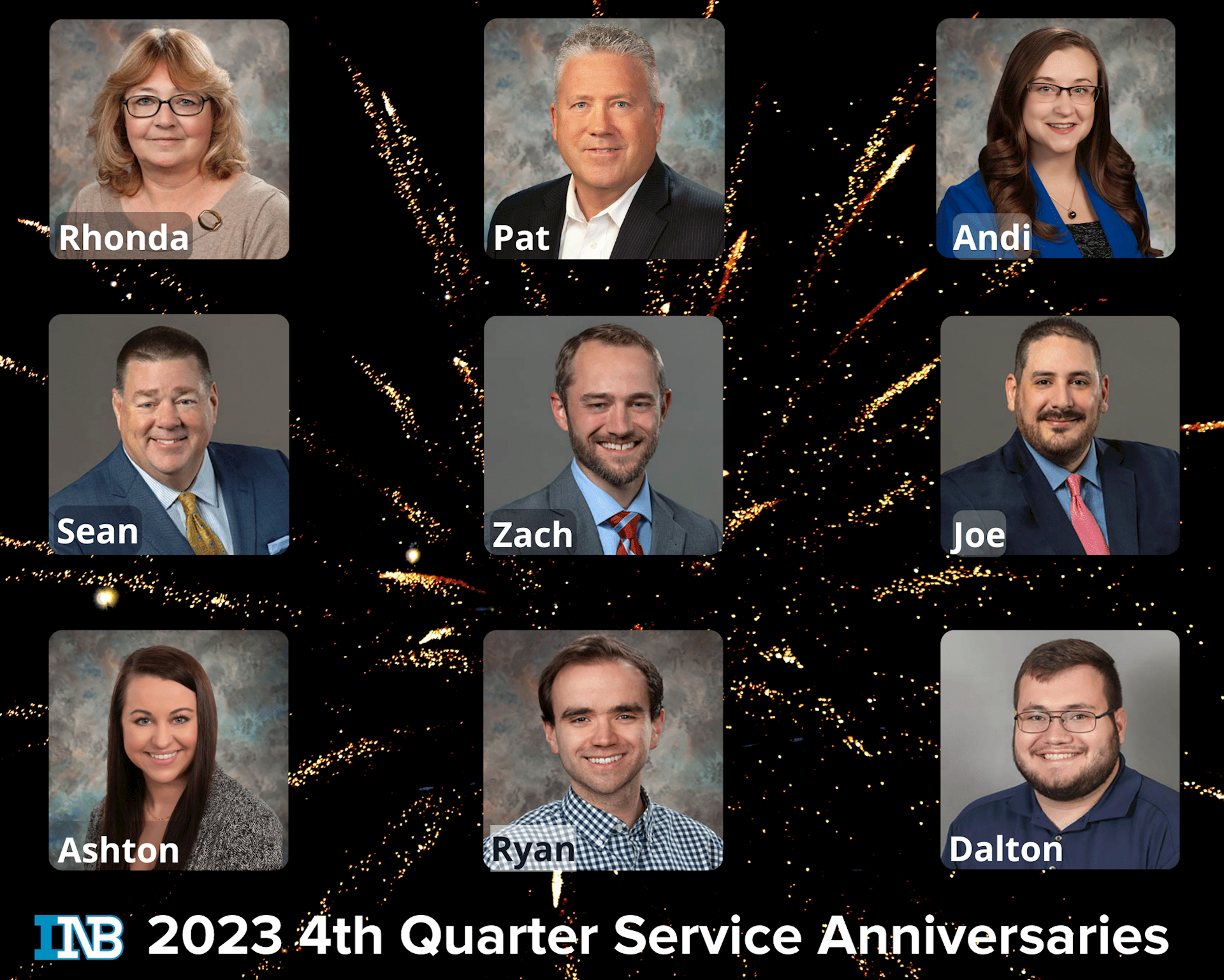 2023 4th quarter service anniversary photos