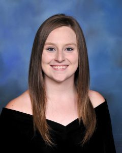 Reagan Petitt, student of the month, Riverton High School