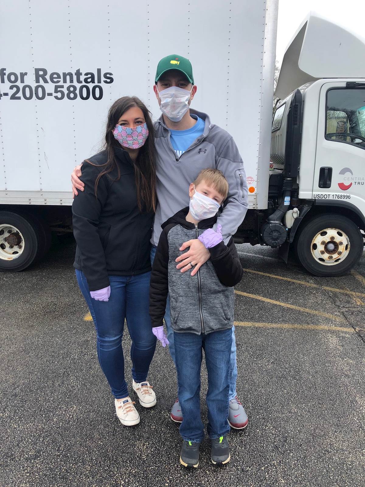Corey Kates and family