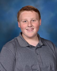 Austin Crawford, Riverton High School, Student of the month