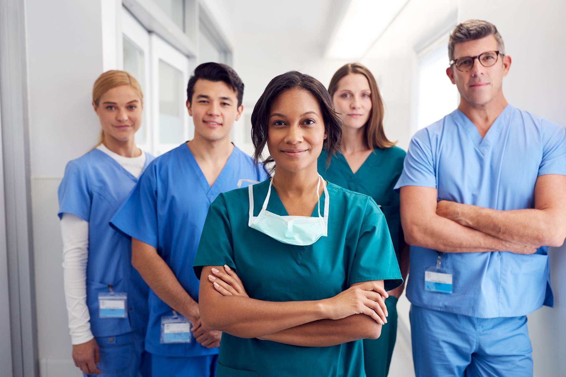 5 health professionals
