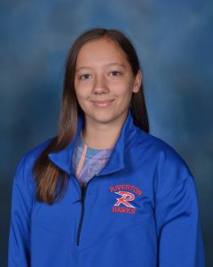Treisten Fagan, November student of the month, Riverton High School