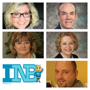 Gina Burlingham, John Maxfield, Mary Wenger, Lynne Wooden and Steven Southwick