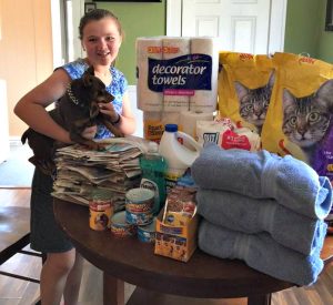 collecting donations