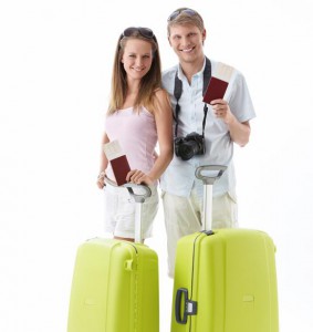 couple traveling
